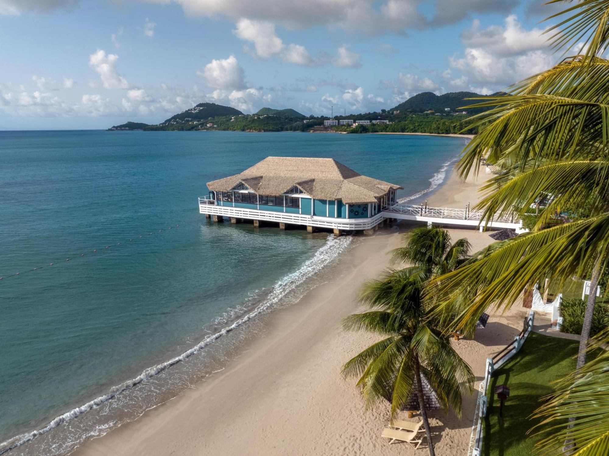 Sandals Halcyon Beach All Inclusive - Couples Only (Adults Only) Vigie Extérieur photo